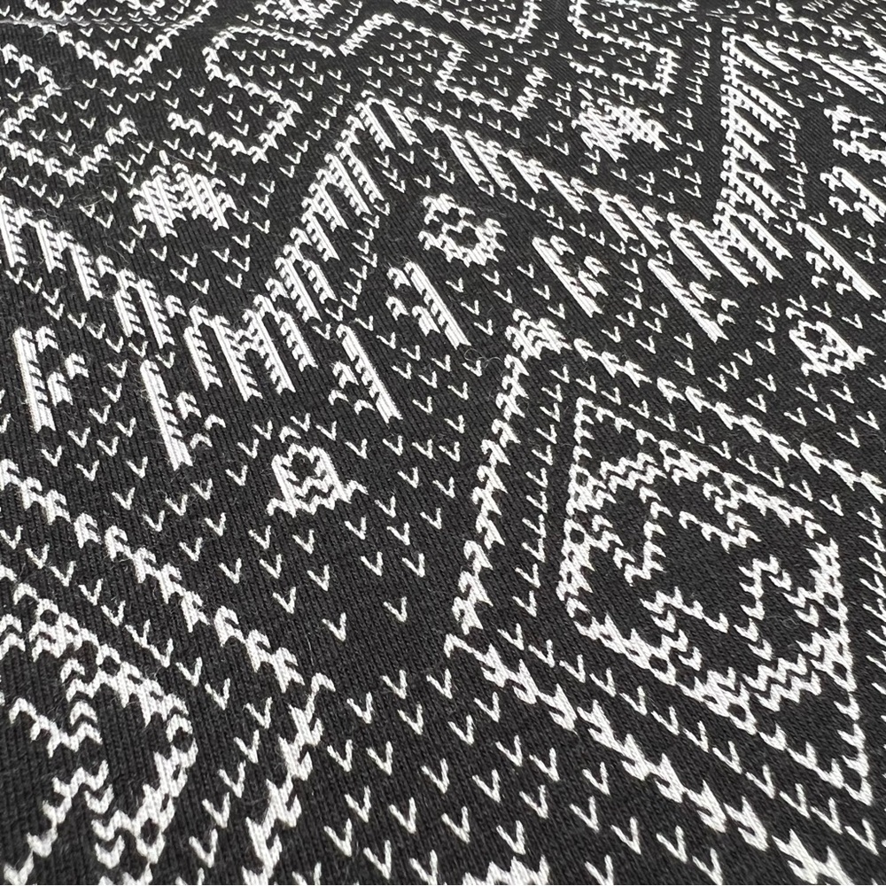 New Ankle Leggings Aztec Print Black White No Boundaries Juniors Small 3 5 - Picture 3 of 12